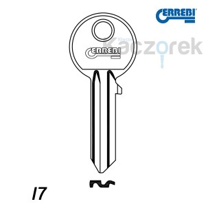 Errebi 016 - klucz surowy - I7